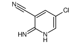 2-氨基-5-氯氰吡啶结构式