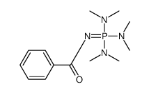 N-[tris(dimethylamino)-λ5-phosphanylidene]benzamide Structure