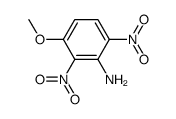 3-methoxy-2,6-dinitro-aniline Structure