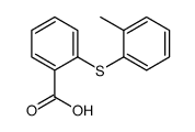 2-(2-methylphenyl)sulfanylbenzoic acid Structure