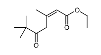 ethyl 3,6,6-trimethyl-5-oxohept-2-enoate Structure