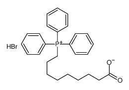 8-carboxyoctyl(triphenyl)phosphanium,bromide结构式