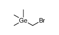 Germane, (bromomethyl)trimethyl Structure