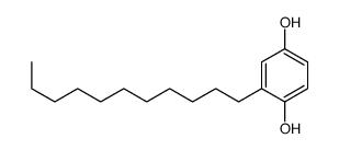 2-undecylbenzene-1,4-diol结构式