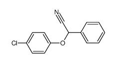 (4-Chloro-phenoxy)-phenyl-acetonitrile结构式