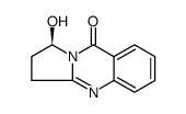 Pyrrolo[2,1-b]quinazolin-9(1H)-one, 2,3-dihydro-1-hydroxy-, (R) Structure