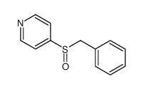 4-benzylsulfinylpyridine Structure