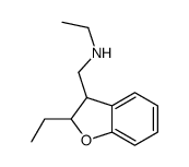 N-[(2-ethyl-2,3-dihydro-1-benzofuran-3-yl)methyl]ethanamine结构式
