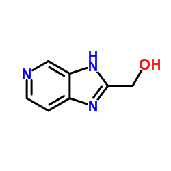 (3H-咪唑并[4,5-c]吡啶-2-基)甲醇结构式