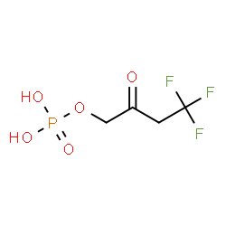 2-keto-4,4,4-trifluorobutyl phosphate结构式