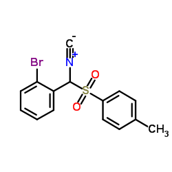 α-甲苯磺酰基-(2-溴苄基)异氰化物结构式