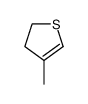 4,5-Dihydrothiophene, 3-methyl- Structure