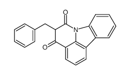 4,6-Dioxo-5-benzyl-5,6-dihydro-4H-pyrido<3,2,1-de>carbazol结构式