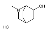 3-methyl-3-azoniabicyclo[2.2.2]octan-5-ol,chloride Structure