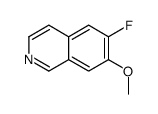 6-Fluoro-7-methoxyisoquinoline Structure
