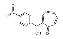 2-[hydroxy-(4-nitrophenyl)methyl]cyclohepta-2,4,6-trien-1-one Structure