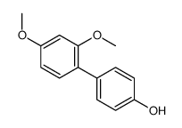 4-(2,4-dimethoxyphenyl)phenol结构式