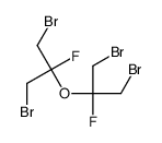 1,3-dibromo-2-(1,3-dibromo-2-fluoropropan-2-yl)oxy-2-fluoropropane结构式