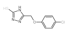 5-(4-CHLORO-PHENOXYMETHYL)-4H-[1,2,4]TRIAZOLE-3-THIOL Structure