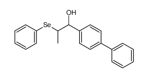1-([1,1'-biphenyl]-4-yl)-2-(phenylselanyl)propan-1-ol Structure