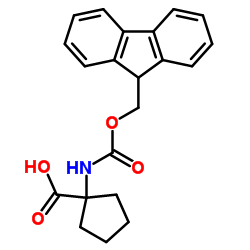 1-芴甲氧羰酰基-1-氨基环戊烷羧酸图片