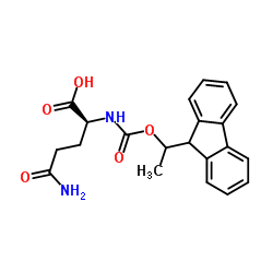 Fmoc-L-glutamine structure