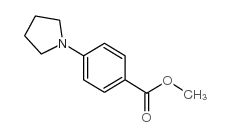Methyl 4-pyrrolidin-1-yl benzoate Structure