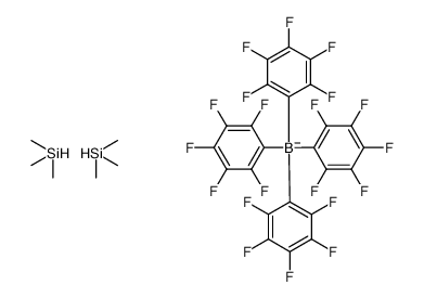 [Me3Si-H-SiMe3][B(C6F5)4]结构式