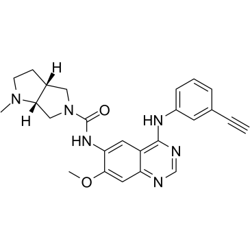 Theliatinib (HMPL-309) Structure