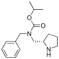 Isopropyl-(S)-1-pyrrolidin-2-ylMethyl-carbaMic acid benzyl ester Structure