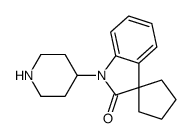 1-(哌啶-4-基)螺[环戊烷-1,3-吲哚啉]-2-酮结构式