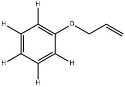 Allyl Phenyl Ether-d5 Structure
