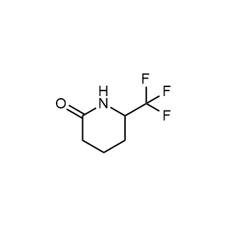 6-(三氟甲基)哌啶-2-酮结构式