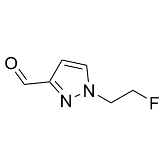 1-(2-Fluoroethyl)-1H-pyrazole-3-carbaldehyde Structure