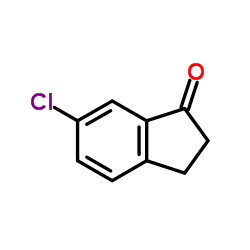 6-Chloro-1-indanone structure