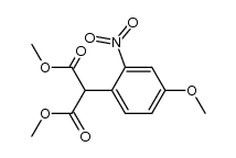 dimethyl 2-(4-methoxy-2-nitrophenyl)malonate Structure