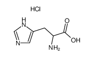 DL-histidine , dihydrochloride Structure