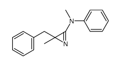 3-benzyl-N,3-dimethyl-N-phenylazirin-2-amine Structure