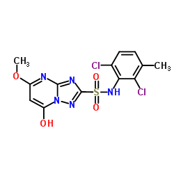 N-(2,6-Dichloro-3-methylphenyl)-7-hydroxy-5-methoxy[1,2,4]triazolo[1,5-a]pyrimidine-2-sulfonamide Structure