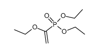 Diethyl 1-ethoxyethenylphosphonate结构式