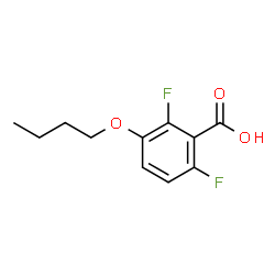 3-Butoxy-2,6-difluorobenzoic acid structure