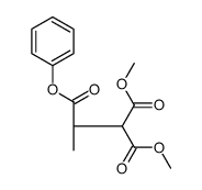 1-O,1-O-dimethyl 2-O-phenyl (2S)-propane-1,1,2-tricarboxylate Structure