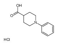 1-苯基哌啶-4-羧酸盐酸盐结构式