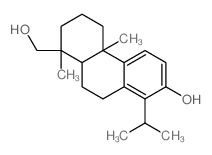 1-Phenanthrenemethanol,1,2,3,4,4a,9,10,10a-octahydro-7-hydroxy-1,4a-dimethyl-8-(1-methylethyl)-,(1S,4aS,10aR)- Structure