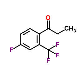 4-Fluoro-2-(trifluoromethyl)propiophenone Structure