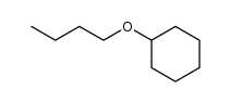 Cyclohexyl-n-butyl ether Structure