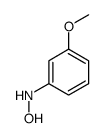 N-(3-methoxyphenyl)hydroxylamine结构式
