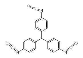 methylidynetri-p-phenylene triisocyanate Structure