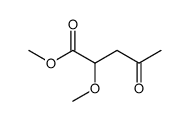 methyl 2-methoxy-4-oxopentanoate Structure