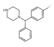 1-(4-氟苯基甲基)哌嗪结构式
